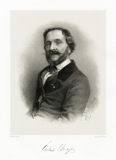 Victor Euphémon Philarète Chasles by Pierre Petit